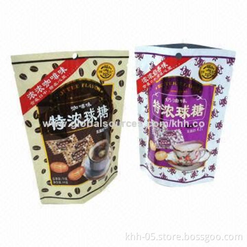 Plastic Stand-up Zipper Bag for Food Packaging, with High Barrier and Long Shelf Life